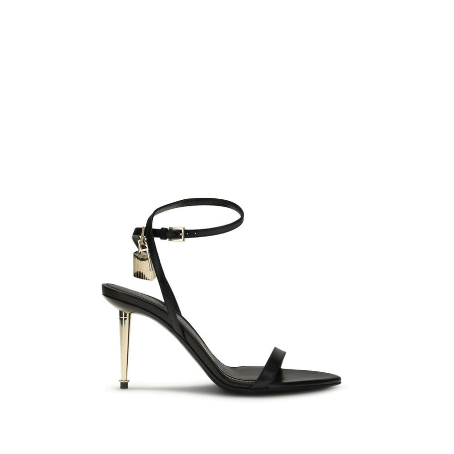 Tom Ford Upper: 100% Goatskin; Sole: 100% Goatskin sandal in black