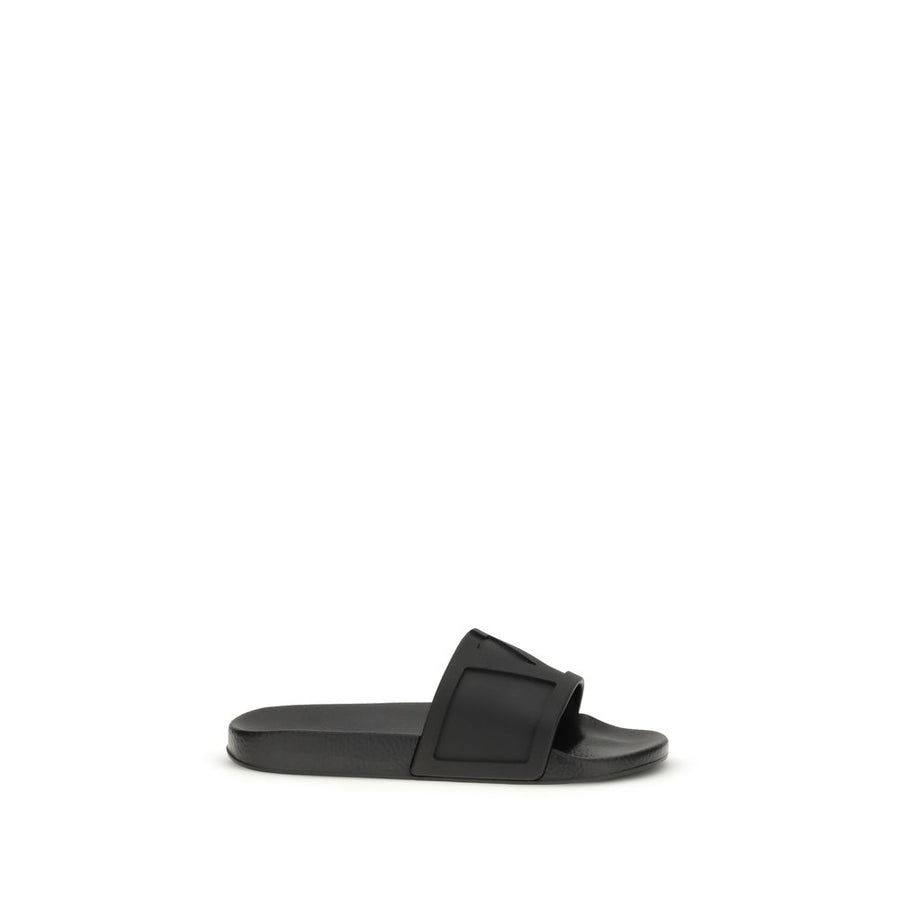Valentino Garavani 100% Rubber sandals in black