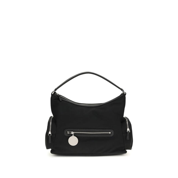 Stella McCartney 100% Nylon (ECONYL regenerated nylon) shoulder bag in black