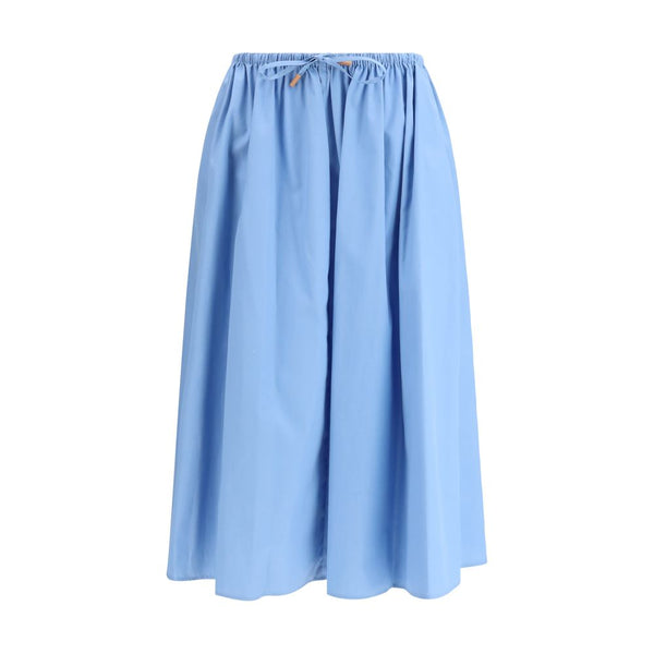 Marni 100% Cotton skirt in blue