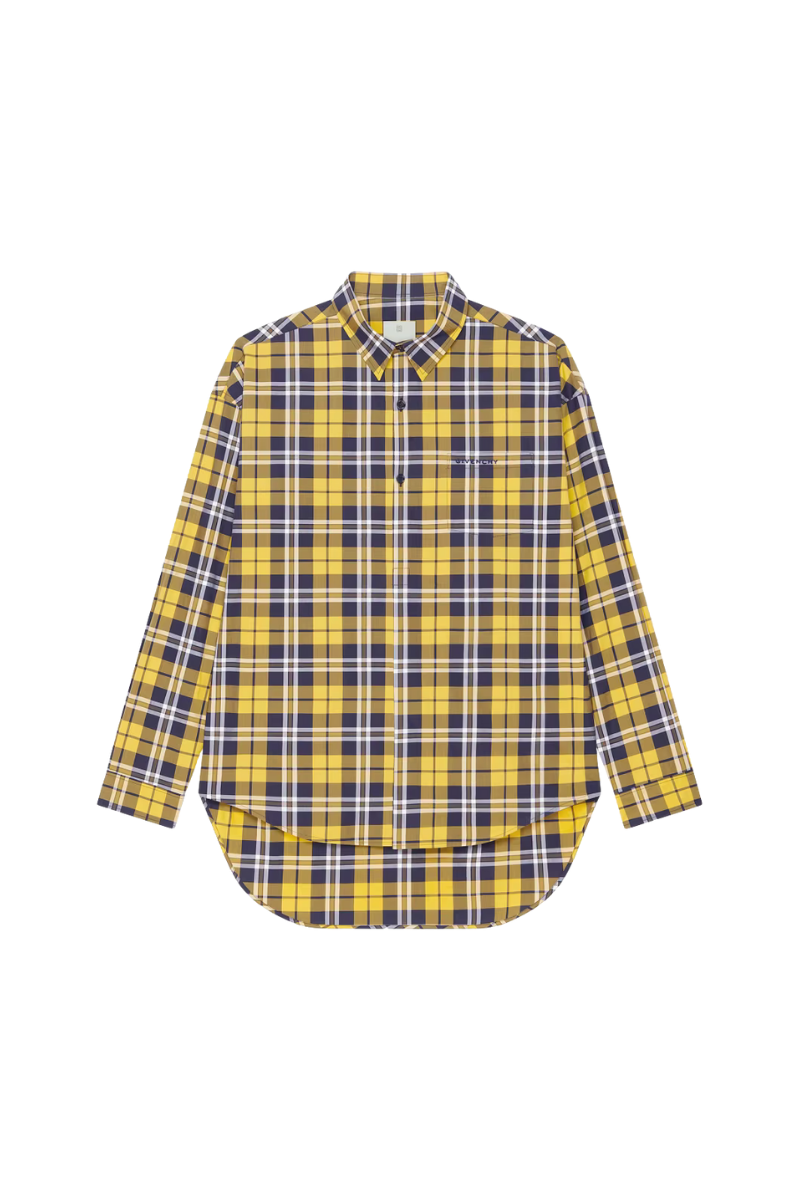 Givenchy Smock Long Sleeve Shirt_dark Yellow Clothing