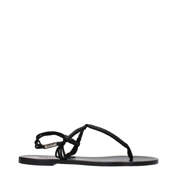 Isabel Marant Leather sandals in black
