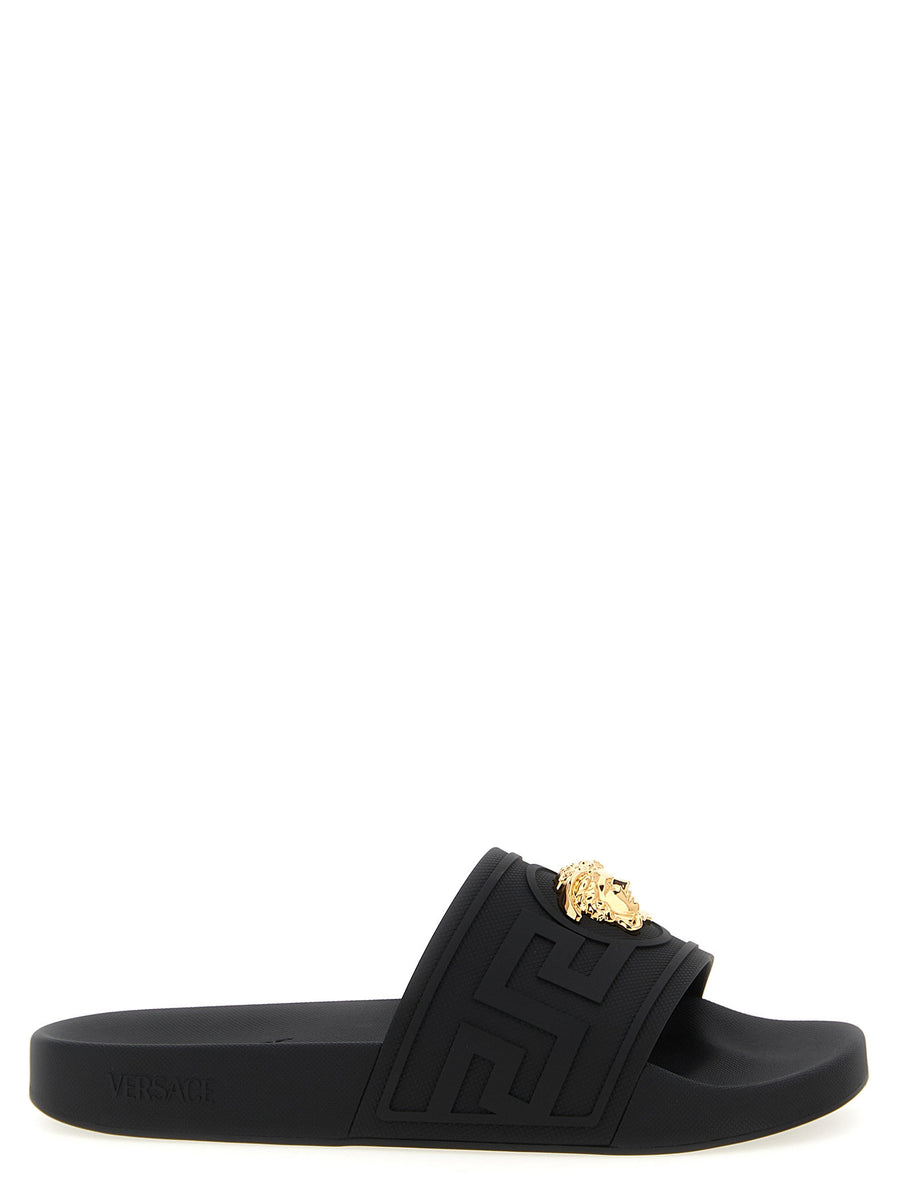 Versace Slides — Black