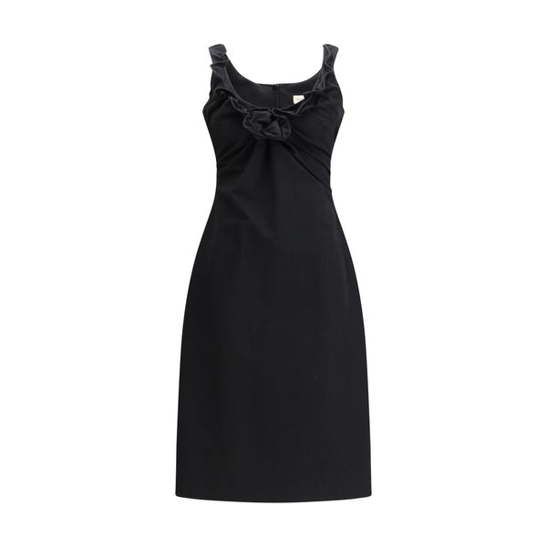 Magda Butrym 67% Cotton 33% Polyamide dress in black