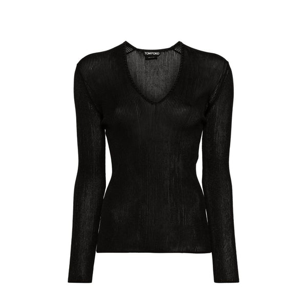 Tom Ford 86% Viscose sweater in black