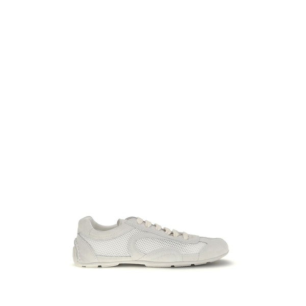 Prada 50% Fabric sneakers in white