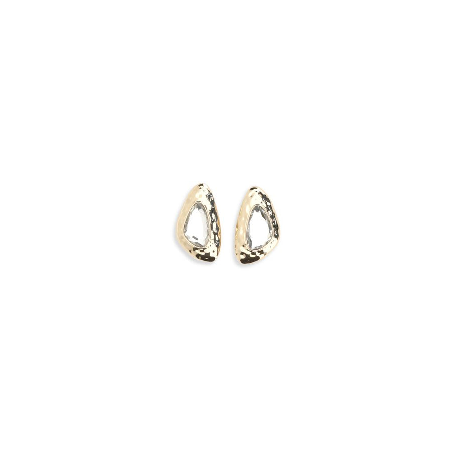 Self-Portrait 100% Brass earrings in gold