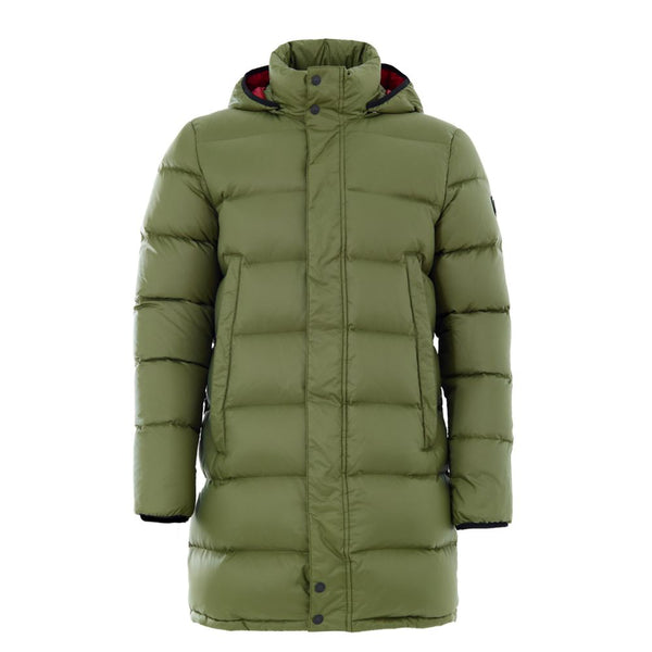 Moose Knuckles 74% Nylon down jacket in green