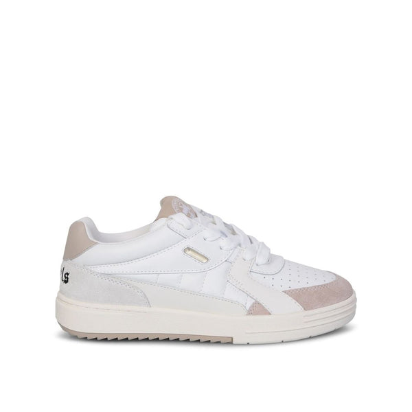 Palm Angels 100% calf leather sneaker in white