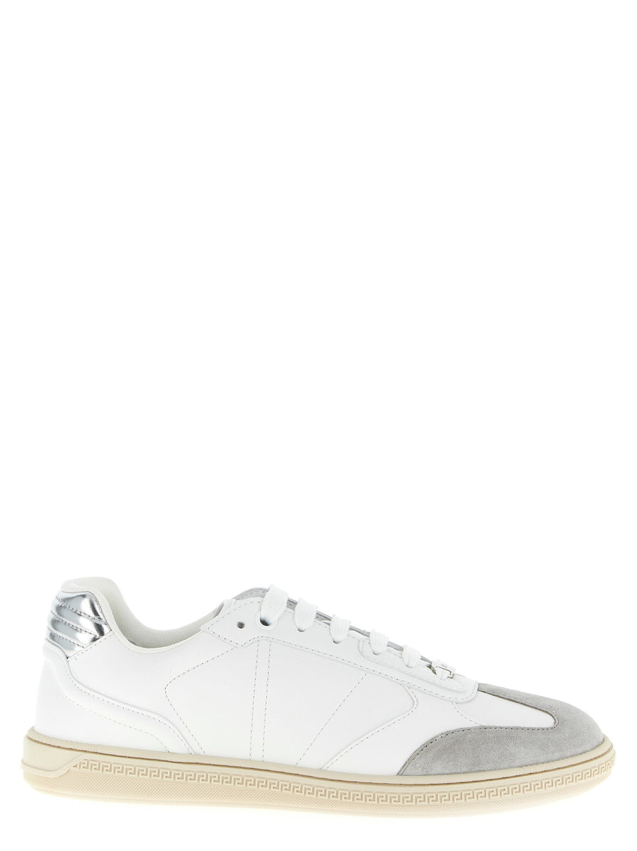 Versace Greca Court Sneaker — white