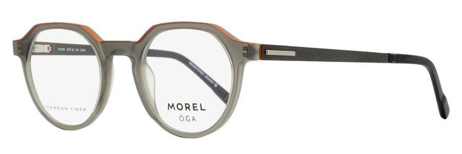 Morel Oga Kalmar Eyeglasses 10219o Go04 Transparent Gray-Orange 49mm Gray/orange