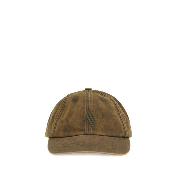 The Attico TH260WAC00041CCC131EM081BB 100% Cotton baseball cap in brown