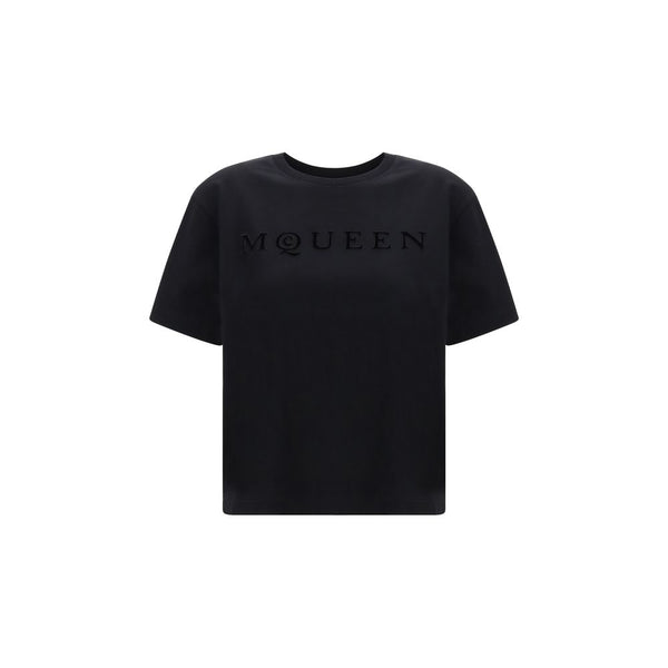 Alexander McQueen 100% Cotton t-shirt in black