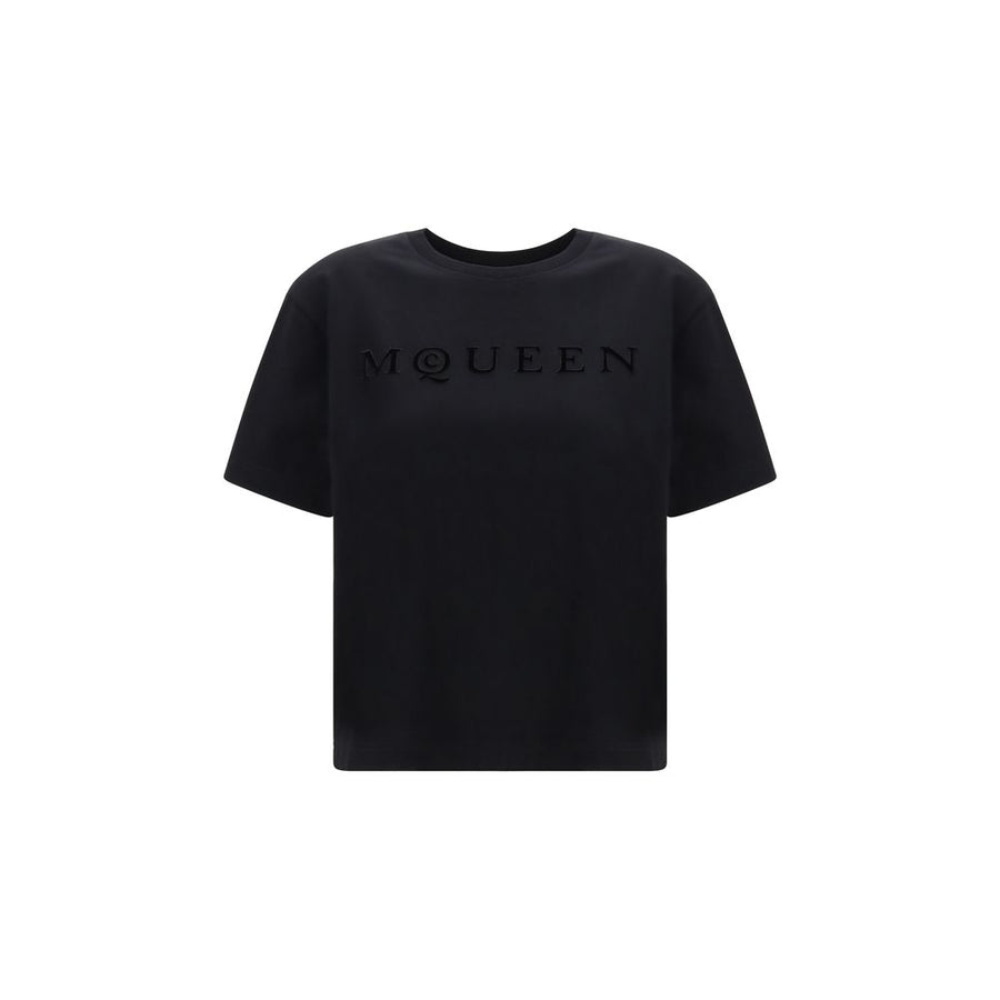 Alexander McQueen 100% Cotton t-shirt in black