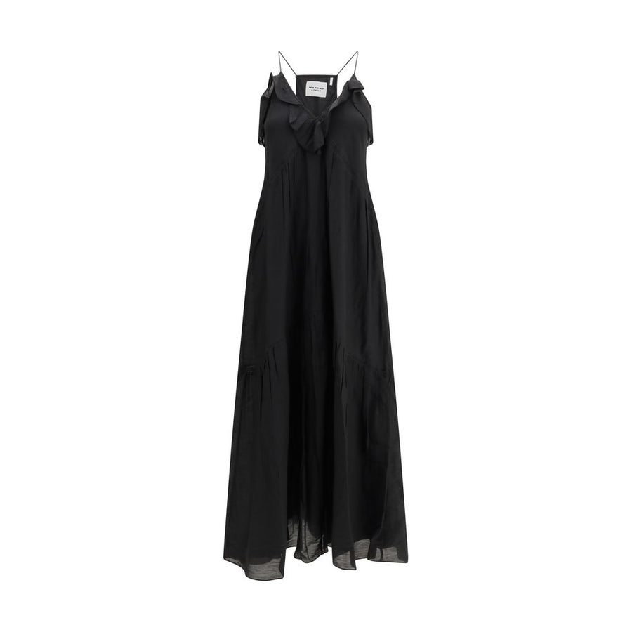 Marant Etoile 80% Cotton dress in black