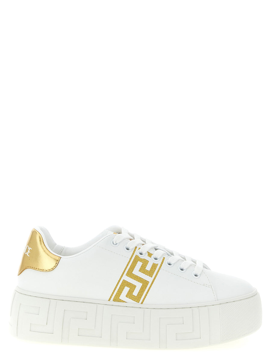 Versace La Greca Sneaker — White