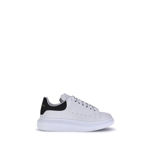 Alexander McQueen UPPER 100% Calf Leather Bos Taurus sneaker in white