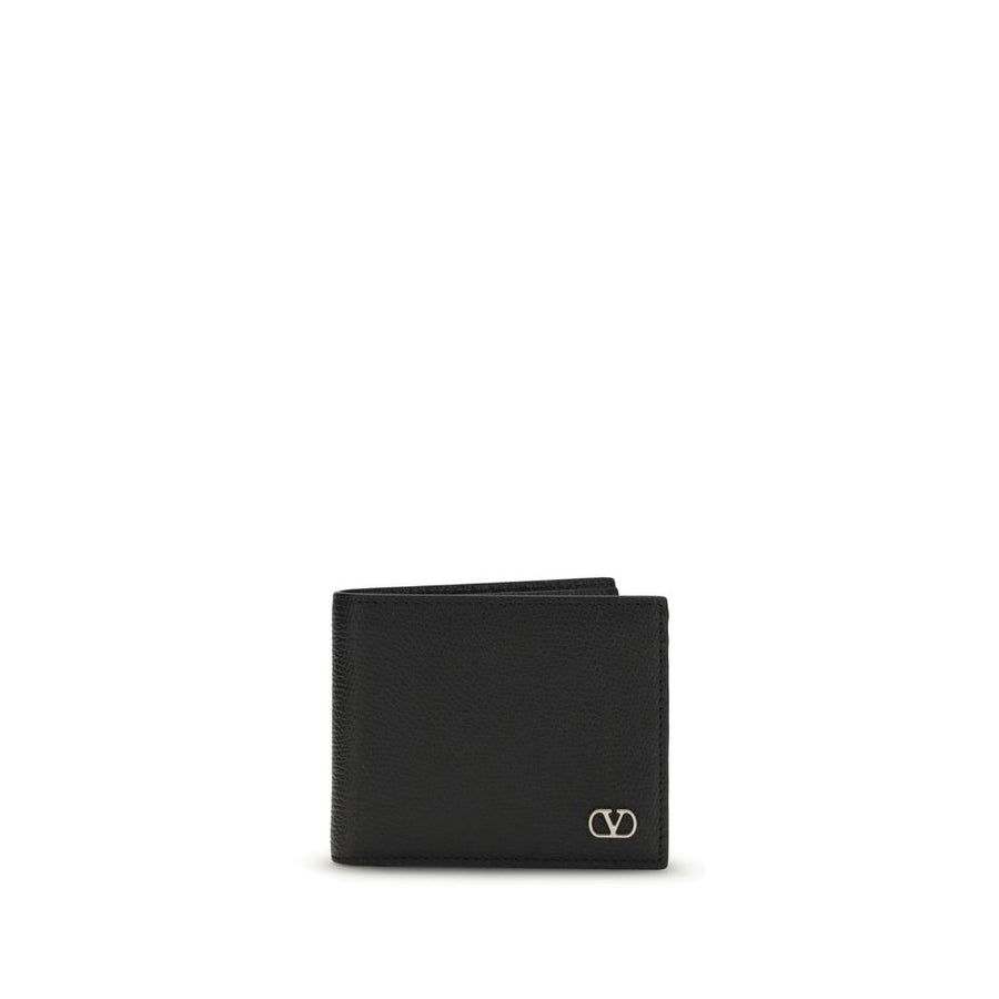 Valentino Garavani 100% Calf Suede wallet in black