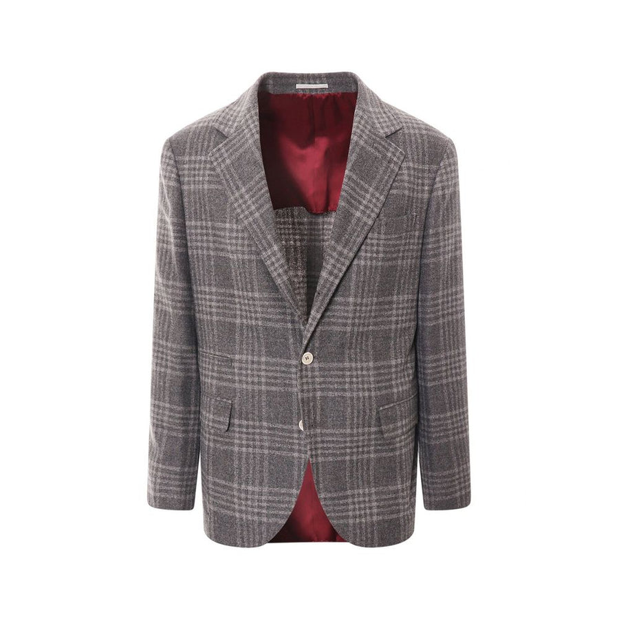 Brunello Cucinelli 80% Wool blazer in gray