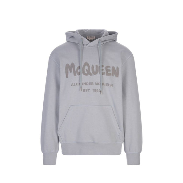 Alexander McQueen 100% Cotton hoodie in gray