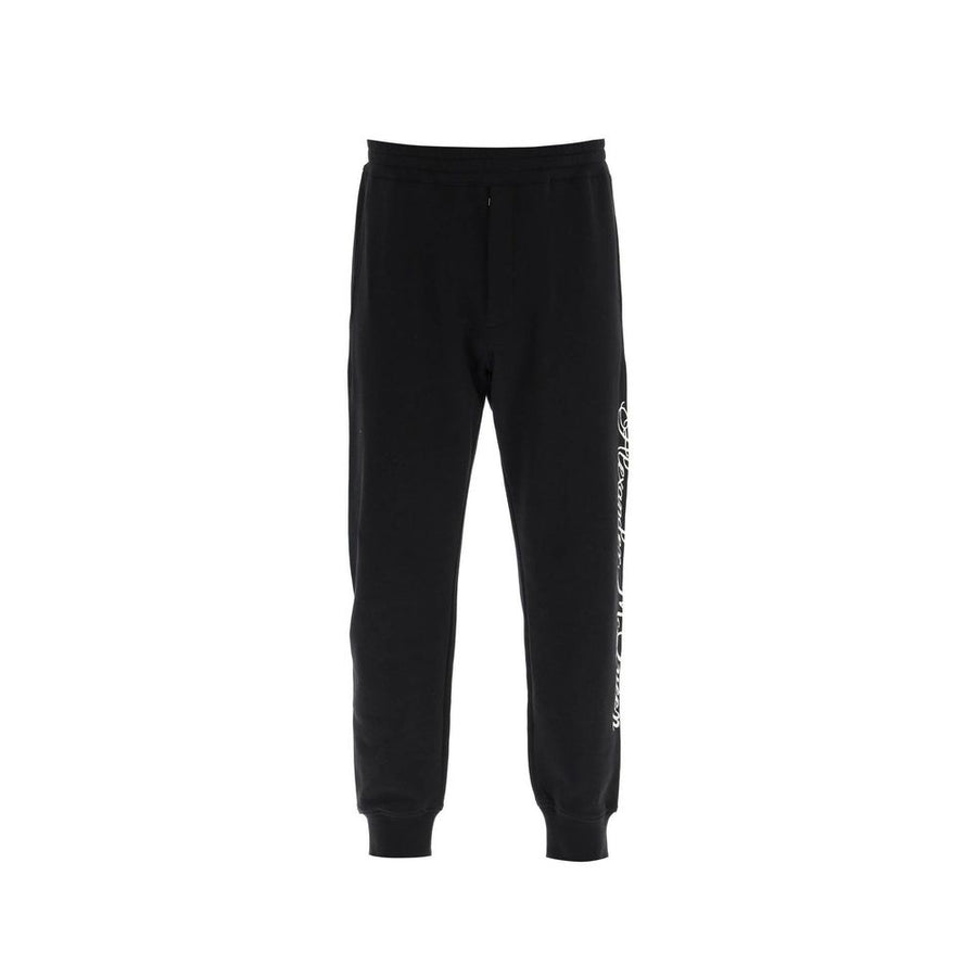 Alexander McQueen joggers in black