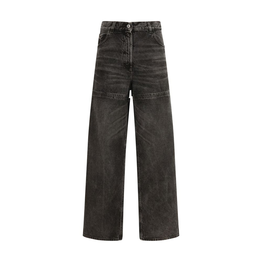 The Attico 100% Cotton jeans in black