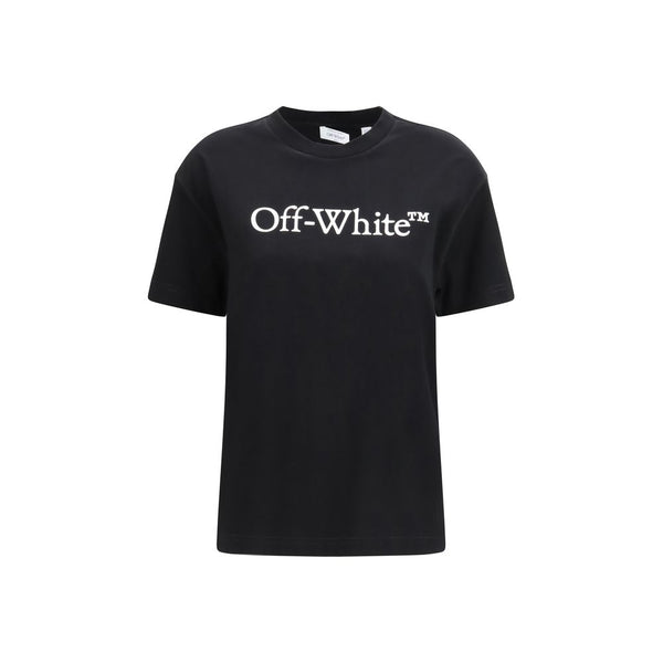 Off-White 100% Cotton t-shirt in black