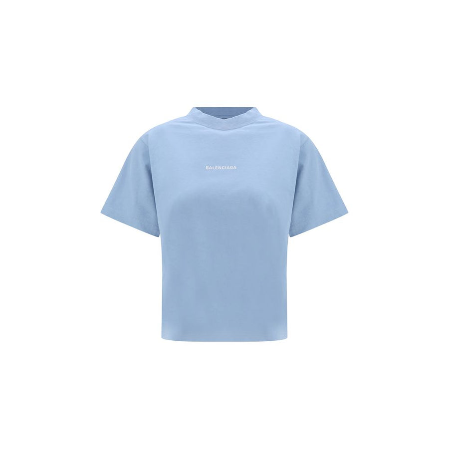 Balenciaga 100% Cotton t-shirt in blue