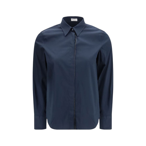 Brunello Cucinelli 100% Cotton shirt in blue