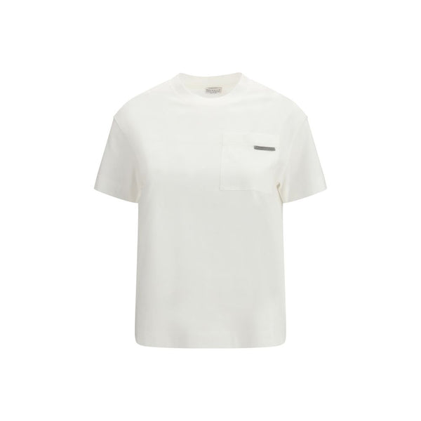 Brunello Cucinelli 100% Cotton t-shirt in white