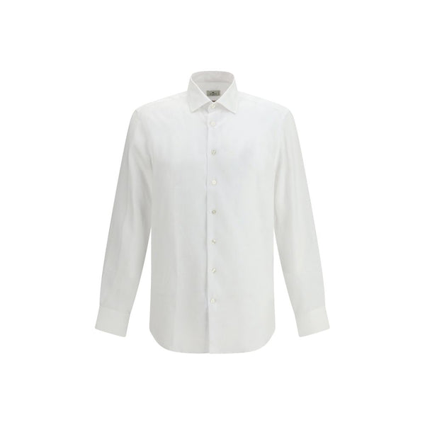 Etro 100% Linen shirt in white