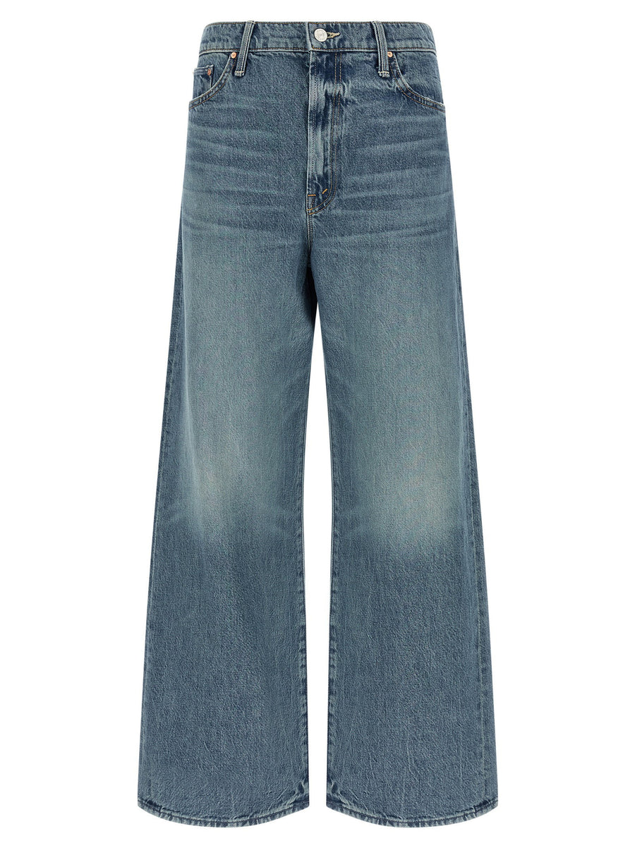 Mother The Dodger Flood Jeans — Blue
