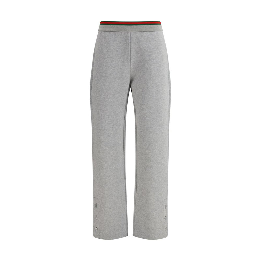 Gucci 60% Cotton joggers in gray