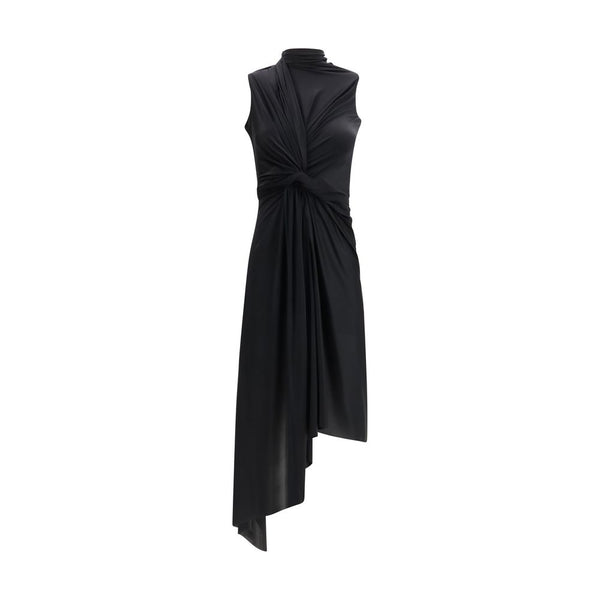 Balenciaga 83% Polyamide dress in black