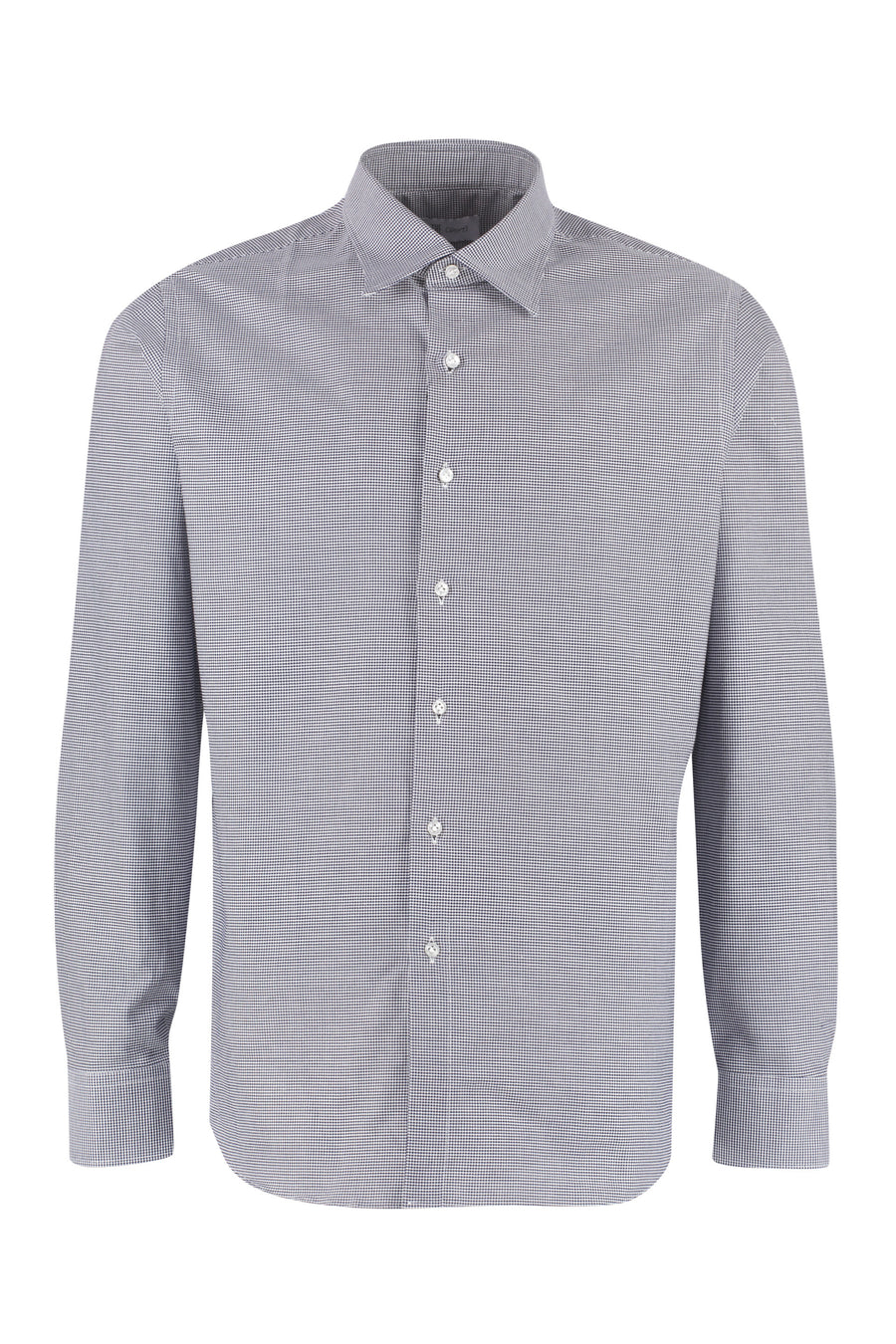 Shirt, Printed Cotton Grey