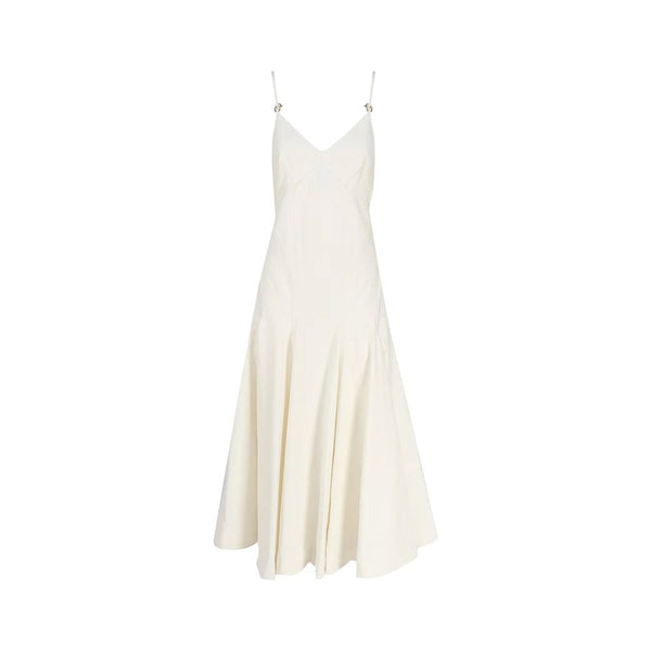 Bottega Veneta 100% Cotton dress in white