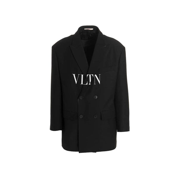 Valentino 35% Silk blazer in black