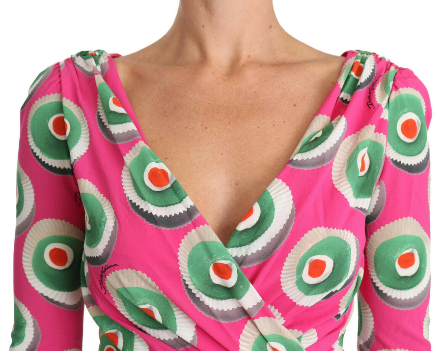Dolce & Gabbana 94% Silk blouse in pink