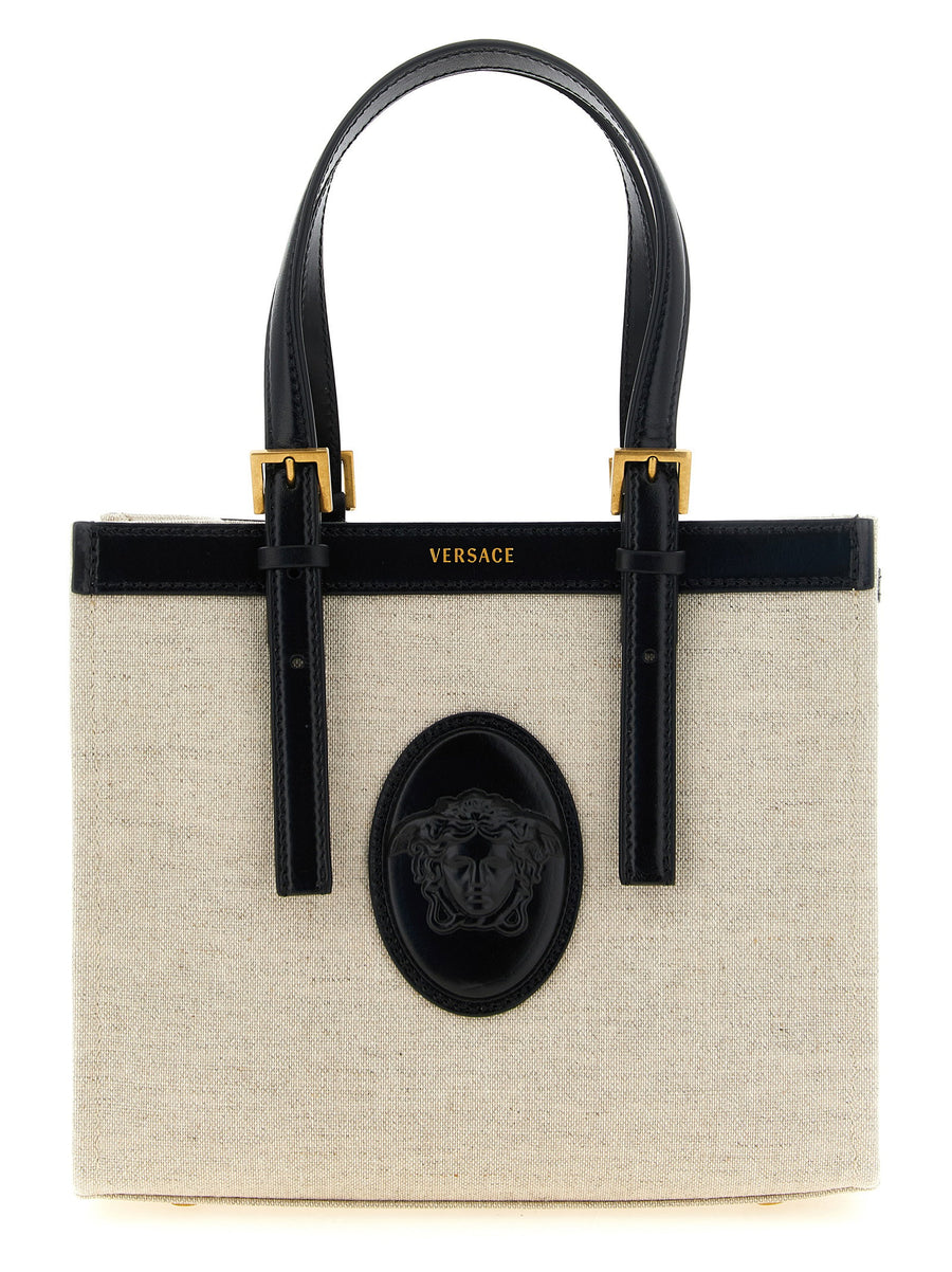 حقيبة تود Versace باللون الكريمي