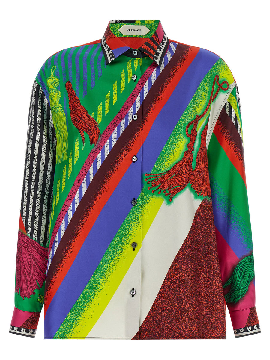 Versace Formula 6 Shirt — Multicolor