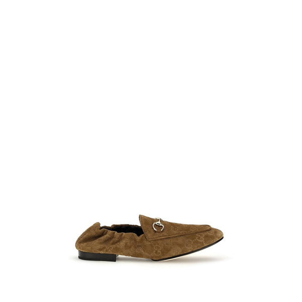 Gucci Upper 100% Calf Leather Bos Taurus loafer in brown