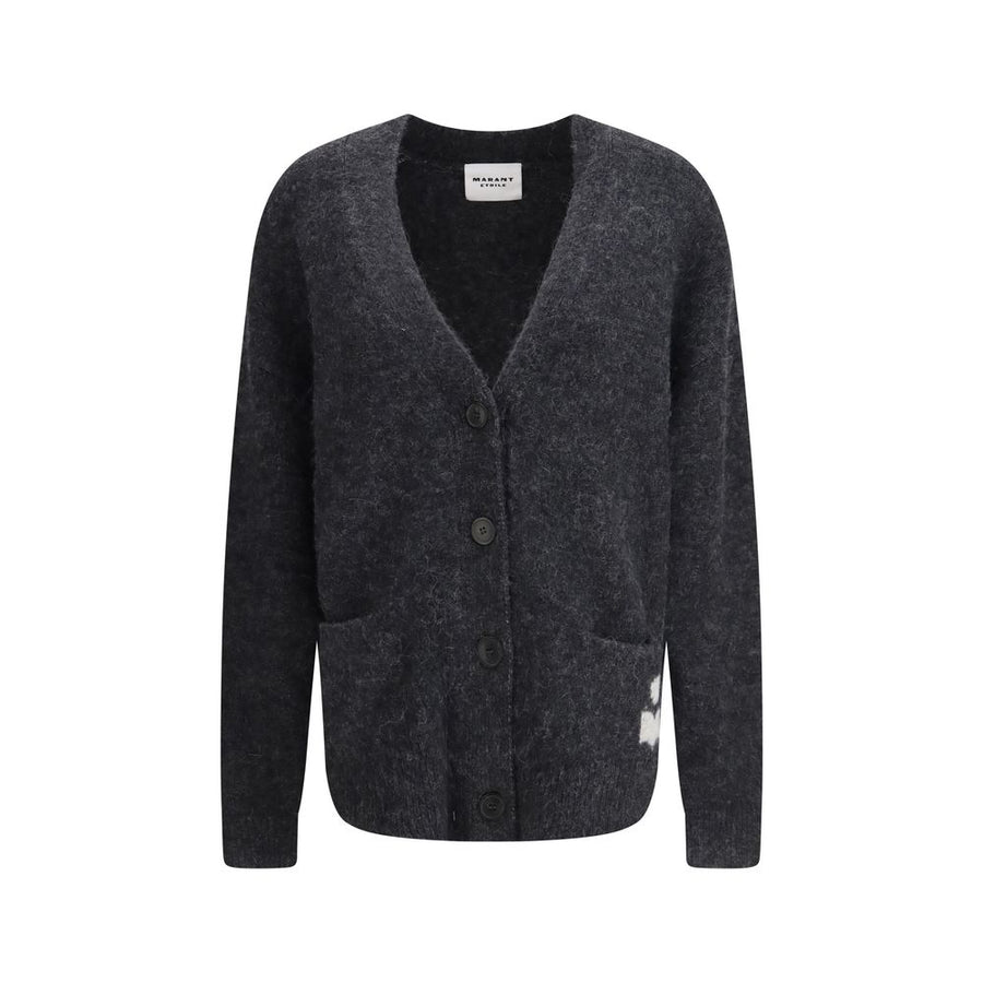Marant Etoile 63% Alpaca Vicugna Pacos cardigan in gray