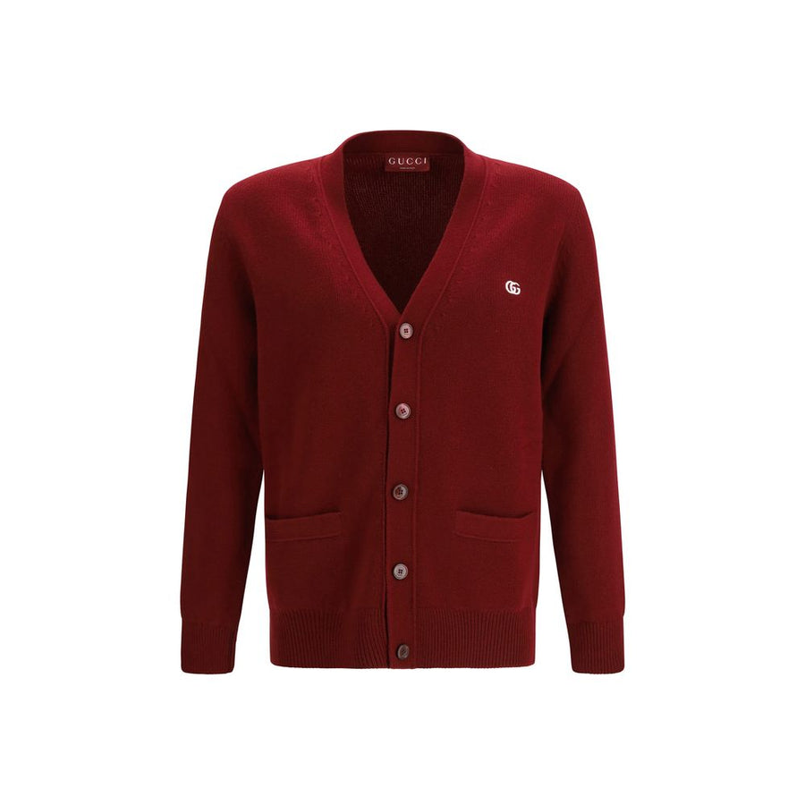Gucci 70% Wool cardigan in red