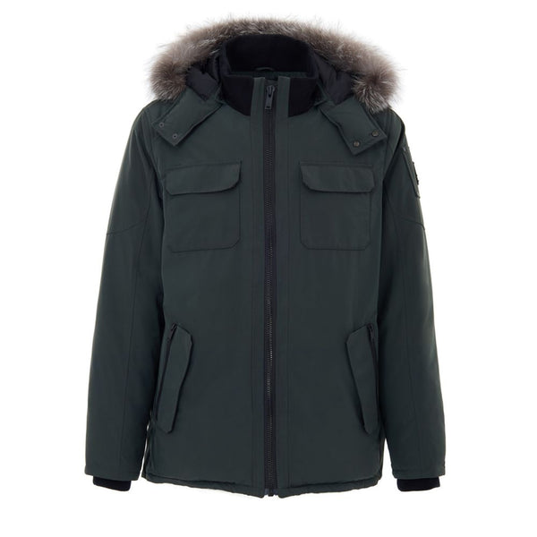 Moose Knuckles 74% Nylon parka in green