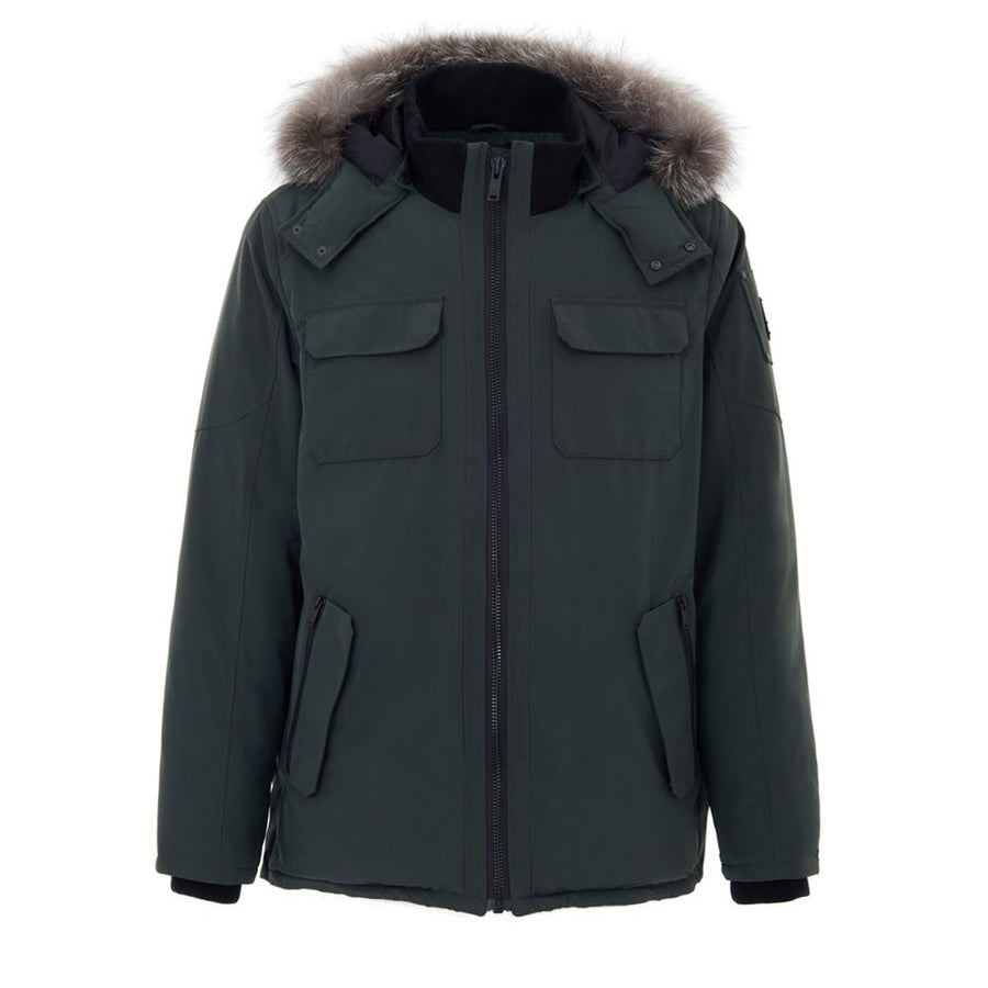 Moose Knuckles 74% Nylon parka in green