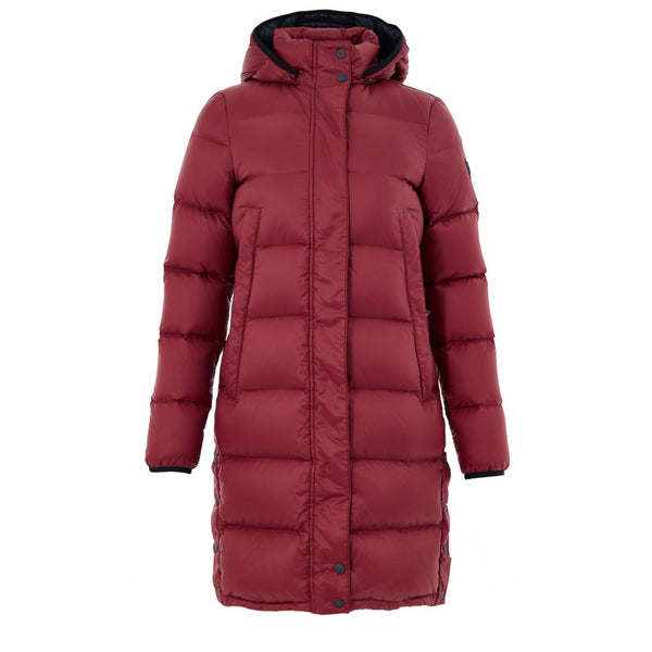 Moose Knuckles 74% Nylon down jacket in red