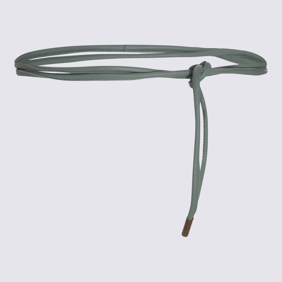 Federica Tosi 100% Leather belt in green