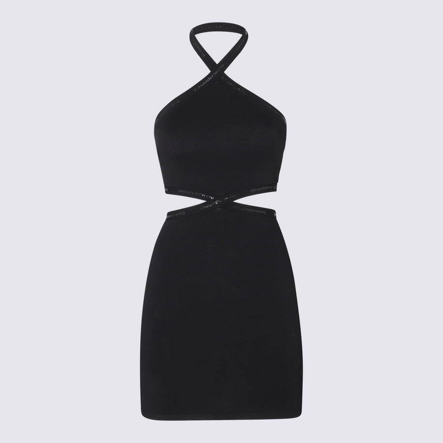 Alexander Wang 53% Viscose dress in black