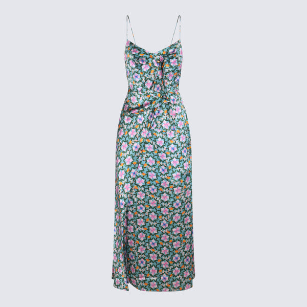 Saloni 100% Polyester dress in multicolor