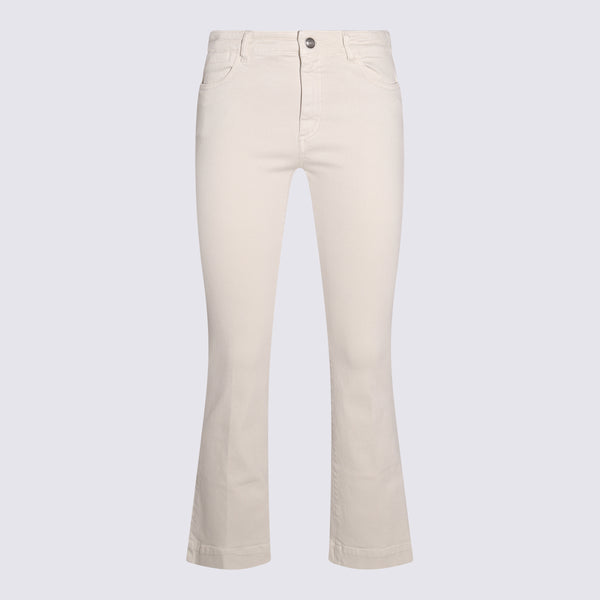 Sportmax 99% cotton jeans in beige